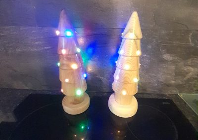 Wooden Christmas Trees - Wood Turning Northern Ireland
