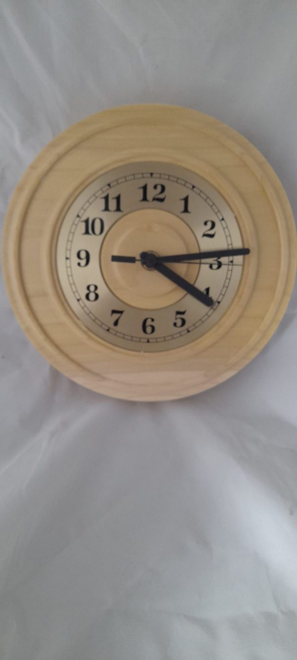 Wall Clock - Wood Turning Northern Ireland